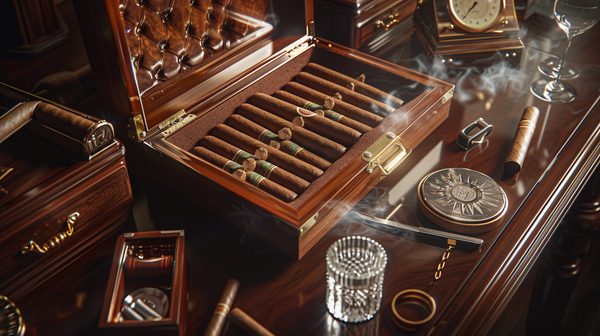 Master the art of the cigar humidor & cigar accessories